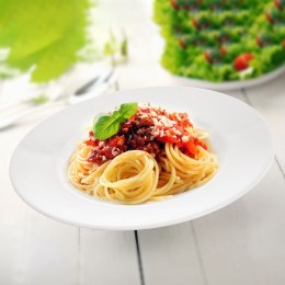 Talerz do makaronu ceramiczny biały MONA 28cm ORION 128482