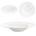 Talerz do makaronu ceramiczny biały MONA 28cm ORION 128482