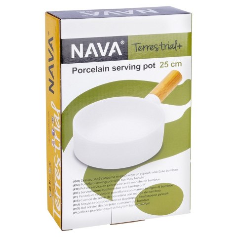Talerz do serwowania porcelanowy TERRESTRIAL 25x14.5cm NAVA 10-263-013