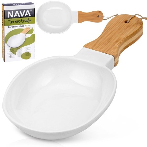 Talerz do serwowania porcelanowy TERRESTRIAL 29.5x14cm NAVA 10-263-047