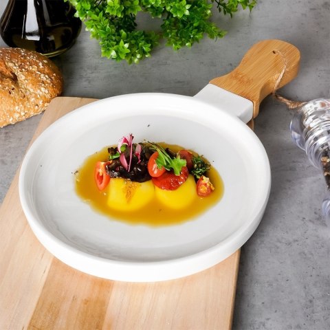 Talerz do serwowania porcelanowy TERRESTRIAL 34.5x21.5cm NAVA 10-263-024