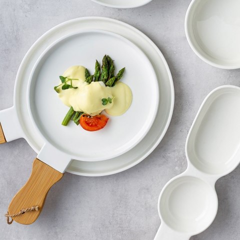 Talerz do serwowania porcelanowy TERRESTRIAL 34.5x21.5cm NAVA 10-263-024