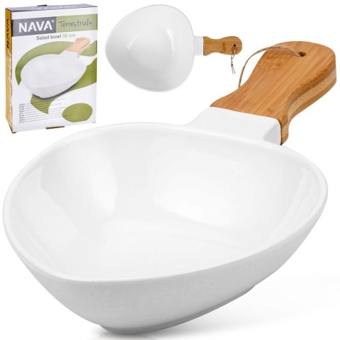 Talerz do serwowania porcelanowy TERRESTRIAL 37.5x24cm NAVA 10-263-022