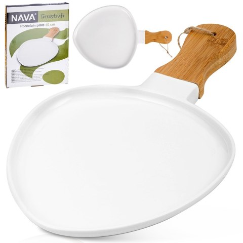 Talerz do serwowania porcelanowy TERRESTRIAL 39.5x25.5cm NAVA 10-263-042