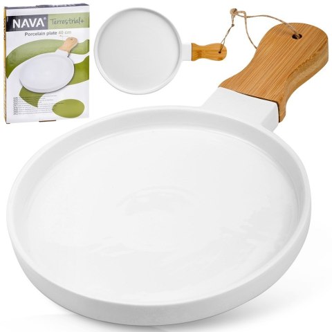 Talerz do serwowania porcelanowy TERRESTRIAL 39.5x26.5cm NAVA 10-263-025