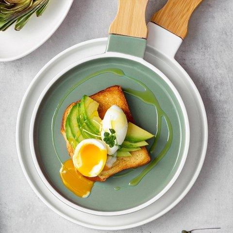 Talerz do serwowania porcelanowy TERRESTRIAL 40x26.5cm NAVA 10-263-125