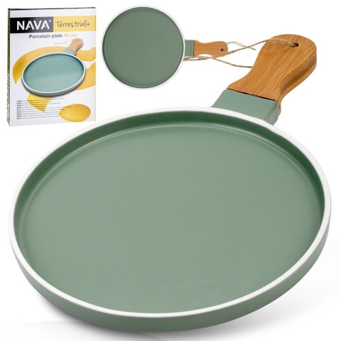 Talerz do serwowania porcelanowy TERRESTRIAL 40x26.5cm NAVA 10-263-125