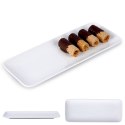 Talerz do serwowania porcelanowy biały 24.5x10cm LONDON DURABLE PORCELAIN 139411