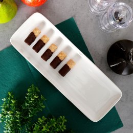 Talerz do serwowania porcelanowy biały 32.5x11.5cm LONDON DURABLE PORCELAIN 139412