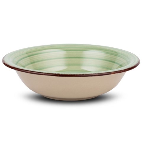 Talerz obiadowy głęboki ceramiczny LINES 22cm 700ml NAVA 10-099-203