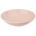 Talerz obiadowy głęboki ceramiczny beżowy ALFA 20.5cm 850ml ORION 128433