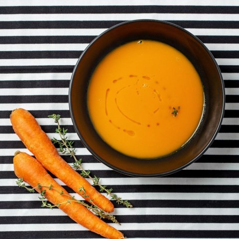 Talerz obiadowy głęboki ceramiczny czarny SOHO 20cm 1L NAVA 10-141-122