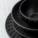 Talerz obiadowy głęboki ceramiczny czarny SOHO 20cm 1L NAVA 10-141-122