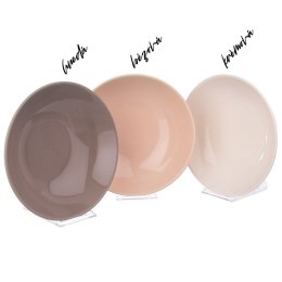 Talerz obiadowy głęboki ceramiczny kremowy ALFA 20.5cm 850ml ORION 128435