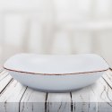 Talerz obiadowy głęboki ceramiczny kwadratowy SUGAR 23cm 900ml NAVA 10-099-233