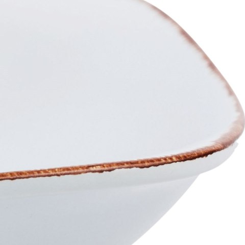 Talerz obiadowy głęboki ceramiczny kwadratowy SUGAR 23cm 900ml NAVA 10-099-233