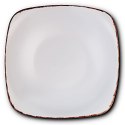Talerz obiadowy głęboki ceramiczny kwadratowy SUGAR 23cm 900ml NAVA 10-099-233