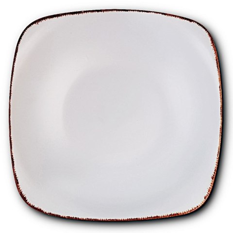 Talerz obiadowy głęboki ceramiczny kwadratowy SUGAR 23cm 900ml NAVA 10-099-233