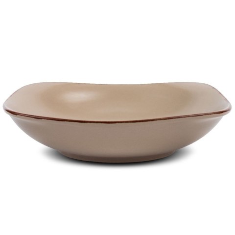 Talerz obiadowy głęboki ceramiczny kwadratowy SUGAR 23cm 900ml NAVA 10-099-243