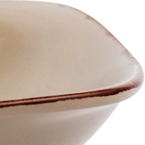 Talerz obiadowy głęboki ceramiczny kwadratowy SUGAR 23cm 900ml NAVA 10-099-243