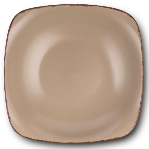 Talerz obiadowy głęboki ceramiczny kwadratowy SUGAR 23cm 900ml NAVA 10-099-243