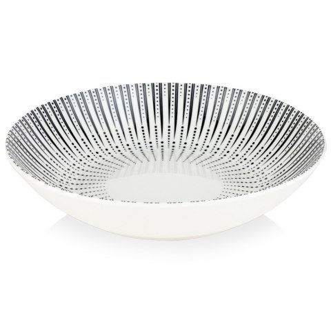 Talerz obiadowy głęboki porcelanowy IRIS 20cm 750ml NAVA 10-099-313