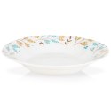 Talerz obiadowy głęboki porcelanowy LYDIA 22.5cm 700ml NAVA 10-099-343