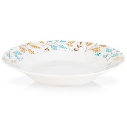 Talerz obiadowy głęboki porcelanowy LYDIA 22.5cm 700ml NAVA 10-099-343