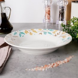 Talerz obiadowy głęboki porcelanowy LYDIA 22.5cm 700ml NAVA 10-099-343