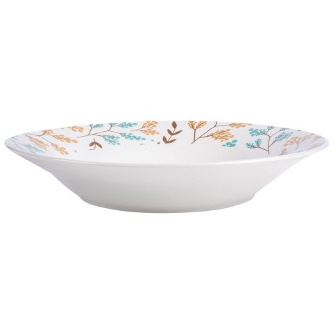Talerz obiadowy głęboki porcelanowy LYDIA 22.5cm 700ml NAVA 10-099-343