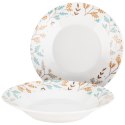 Talerz obiadowy głęboki porcelanowy LYDIA 22.5cm 700ml NAVA 10-099-343