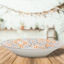 Talerz obiadowy głęboki porcelanowy MAIOLICA 23cm 650ml NAVA 10-099-133