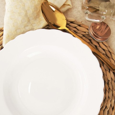 Talerz obiadowy głęboki porcelanowy MONA 24cm 350ml ORION 129557