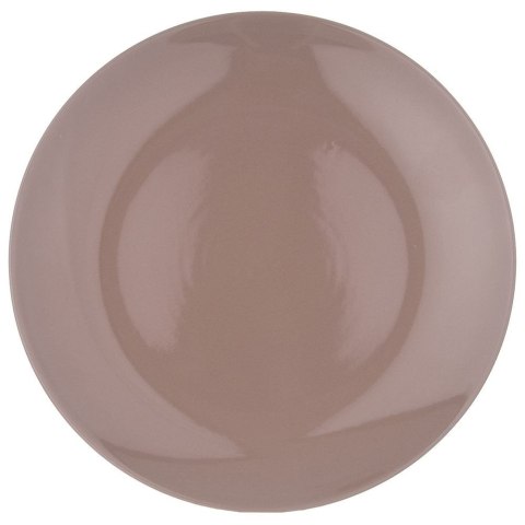 Talerz obiadowy płytki ceramiczny brązowy ALFA 27.5cm ORION 128437