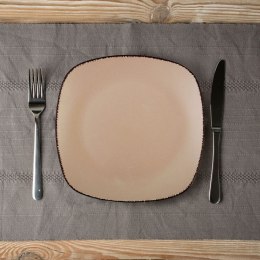 Talerz obiadowy płytki ceramiczny kwadratowy SUGAR 26cm NAVA 10-099-241