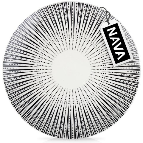 Talerz obiadowy płytki porcelanowy IRIS 27cm NAVA 10-099-311