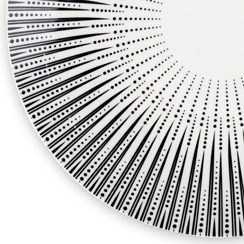 Talerz obiadowy płytki porcelanowy IRIS 27cm NAVA 10-099-311