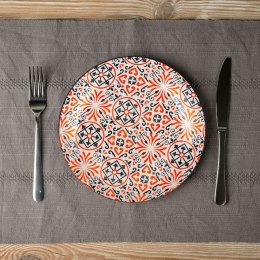 Talerz obiadowy płytki porcelanowy MAIOLICA 27cm NAVA 10-099-131