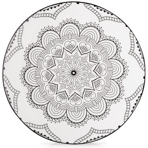 Talerz obiadowy płytki porcelanowy MAYA 27cm NAVA 10-099-351