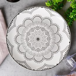 Talerz obiadowy płytki porcelanowy MAYA 27cm NAVA 10-099-351