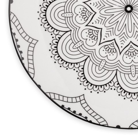 Talerz obiadowy płytki porcelanowy MAYA 27cm NAVA 10-099-351