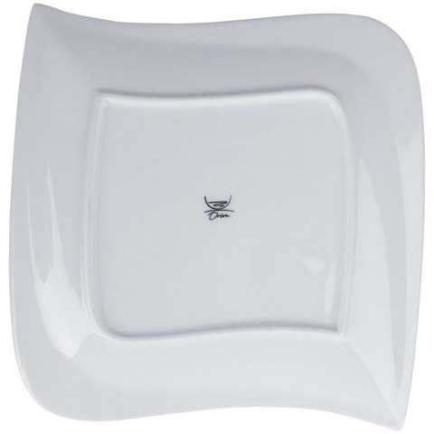 Talerz obiadowy płytki porcelanowy MONA 25x25cm ORION 129501