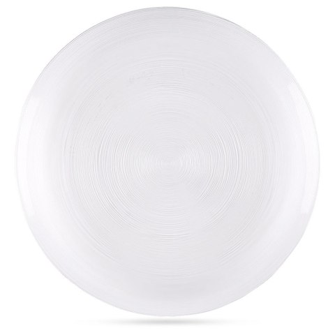 Talerz obiadowy płytki szklany 28cm VILDE 139258