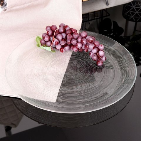 Talerz obiadowy płytki szklany 32.5cm VILDE 139259