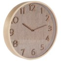 Zegar ścienny na ścianę beżowy 38cm VILDE 569969