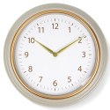 Zegar ścienny na ścianę biały złoty 50cm VILDE 568074