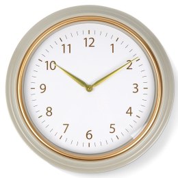 Zegar ścienny na ścianę biały złoty 50cm VILDE 568074