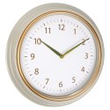 Zegar ścienny na ścianę biały złoty 50cm VILDE 568074