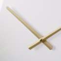 Zegar ścienny na ścianę biały złoty 50cm VILDE 568109