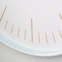 Zegar ścienny na ścianę biały złoty 50cm VILDE 568109